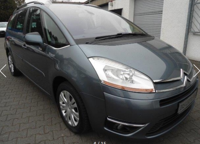 lhd CITROEN C4 PICASSO (01/03/2010) - 